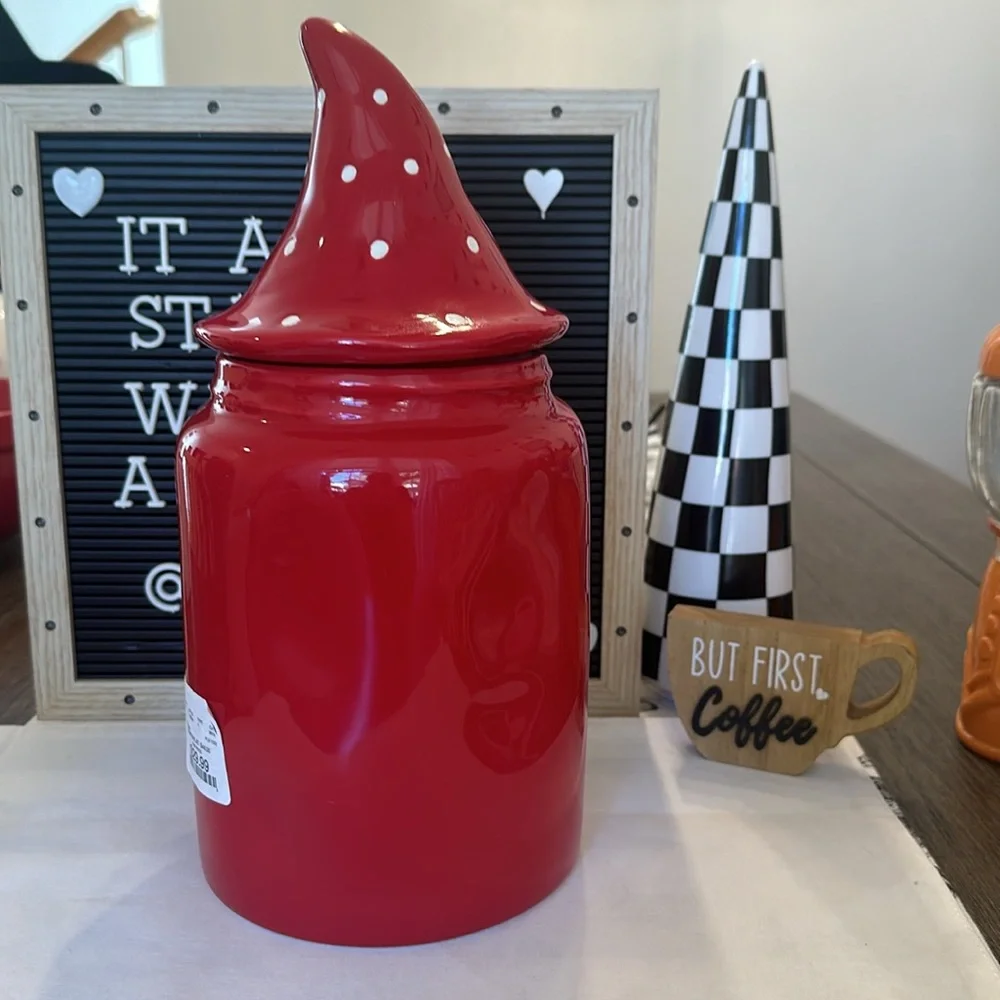 RAE DUNN YOU DON’T GNOME ME Canister.